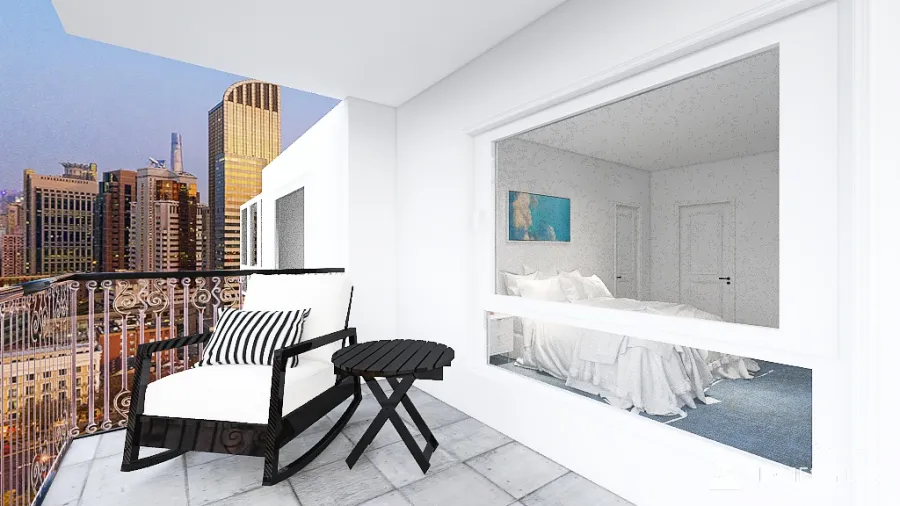 NYC Apartment (Ashley Little) 3d design renderings