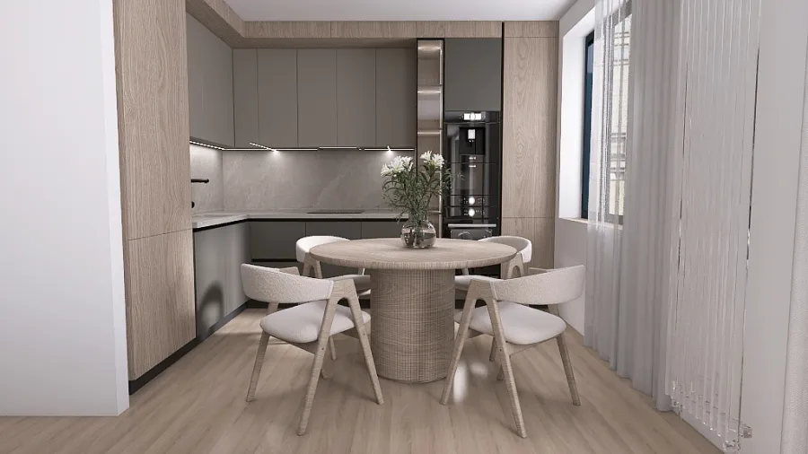 UA Donetsk Apartment 111/1b 3d design renderings