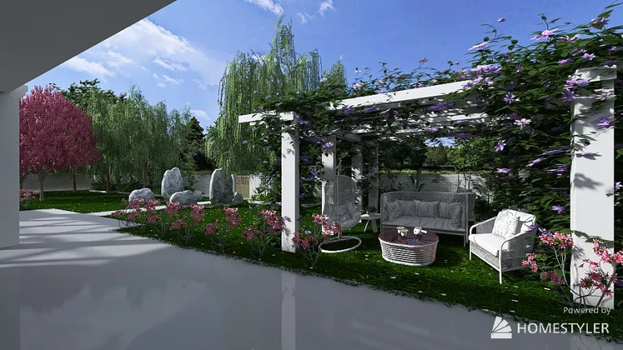 villa country chic 3d design renderings