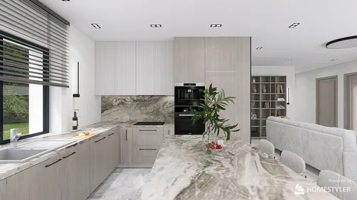 Modern new house interior design