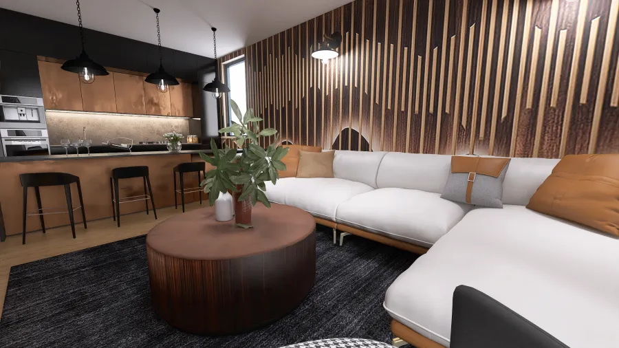 Projekt apartamentu 3d design renderings