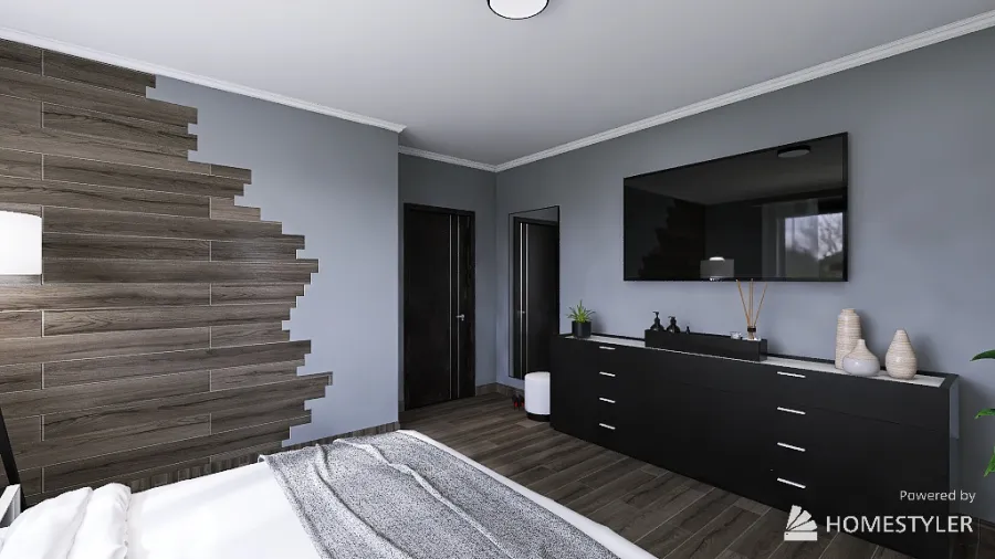 Hálószoba 3d design renderings