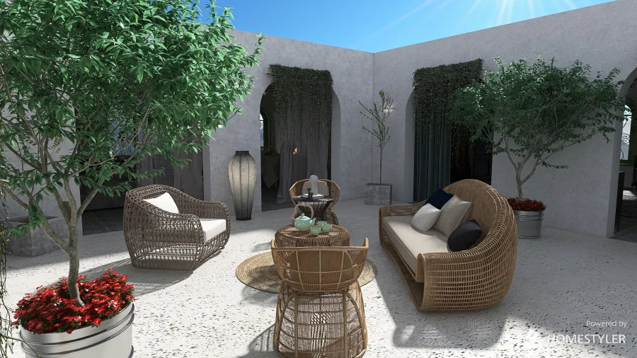 casa espagnol 3d design renderings