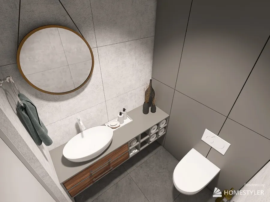 Kuzmich's apartment 2 3d design renderings