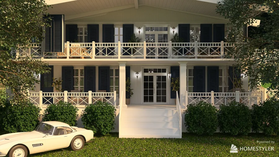 THE NOTEBOOK HOUSE 3d design renderings