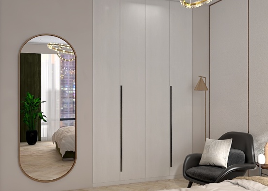 Bedroom for Olga Design Rendering