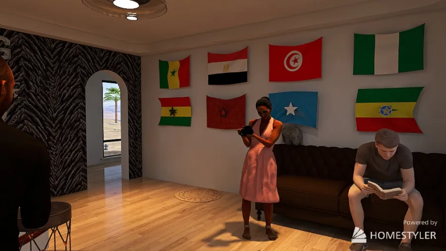 Africa Mystical Dima 3d design renderings