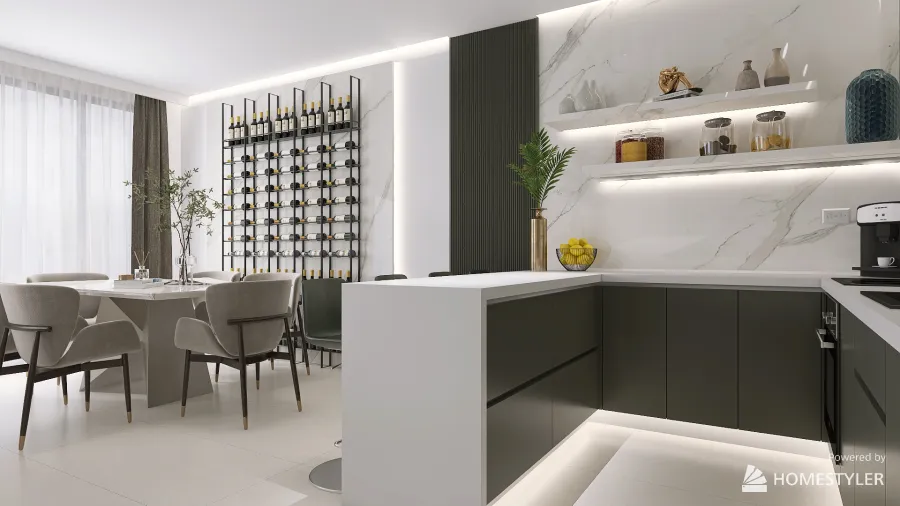 MN Apartment 3d design renderings