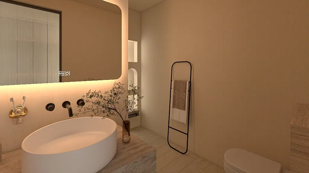 Bathroom 3d design renderings