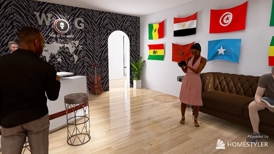 Africa Mystical Dima 3d design renderings