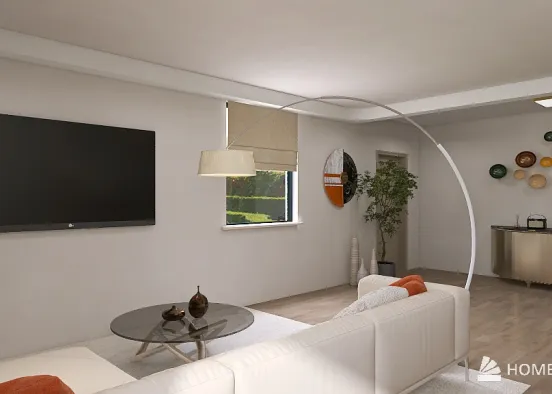my first apartment in Italy  Design Rendering