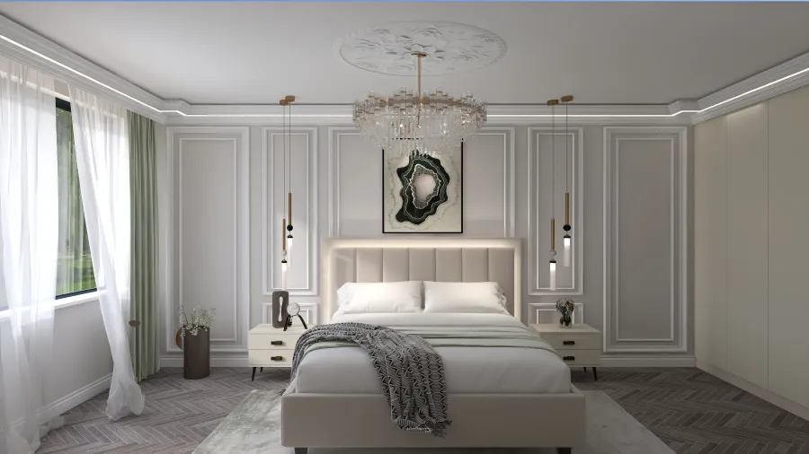 Ivory residence 2 - showroom 3d design renderings