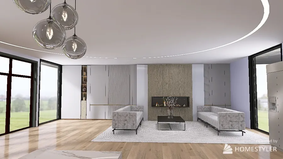 Modern home 3d design renderings