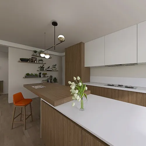 my first apartment in Italy 3d design renderings