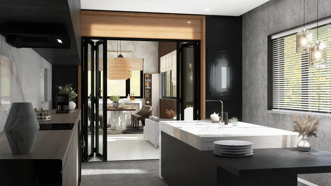 Elegance Spring House 3d design renderings