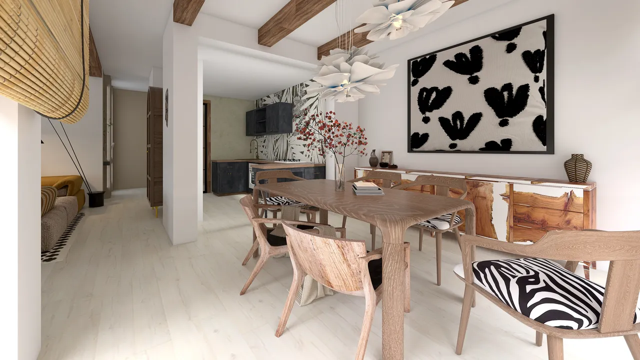 DiningRoom 3d design renderings