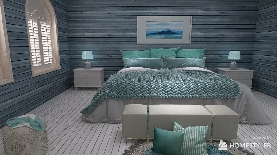 maison de vacance bord de mer 3d design renderings