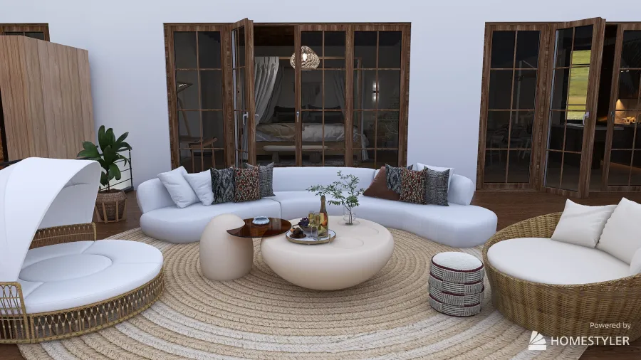 South African Villa 3d design renderings