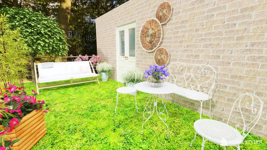 Cute little cottage 3d design renderings