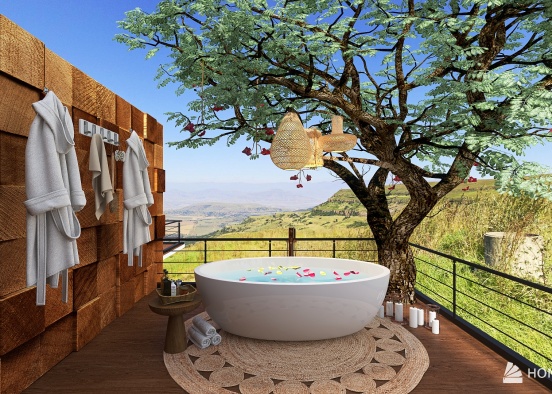 South African Villa  Design Rendering