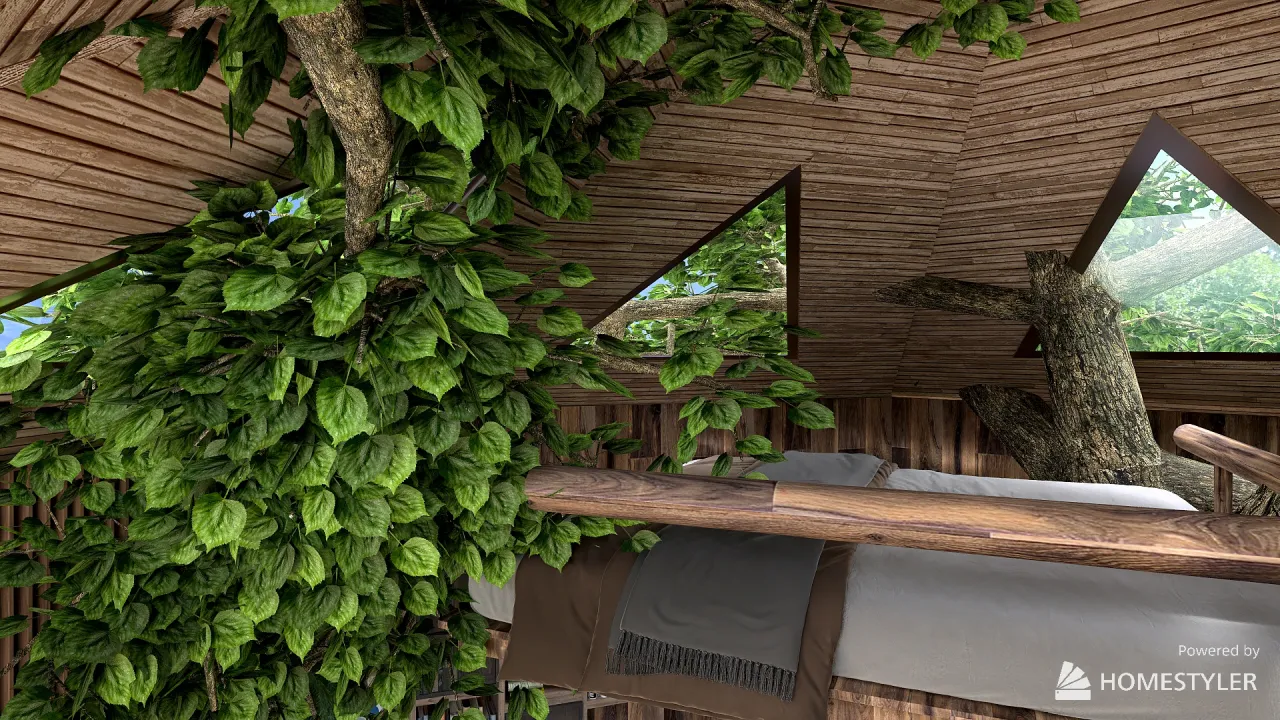 The Tree House 3d design renderings