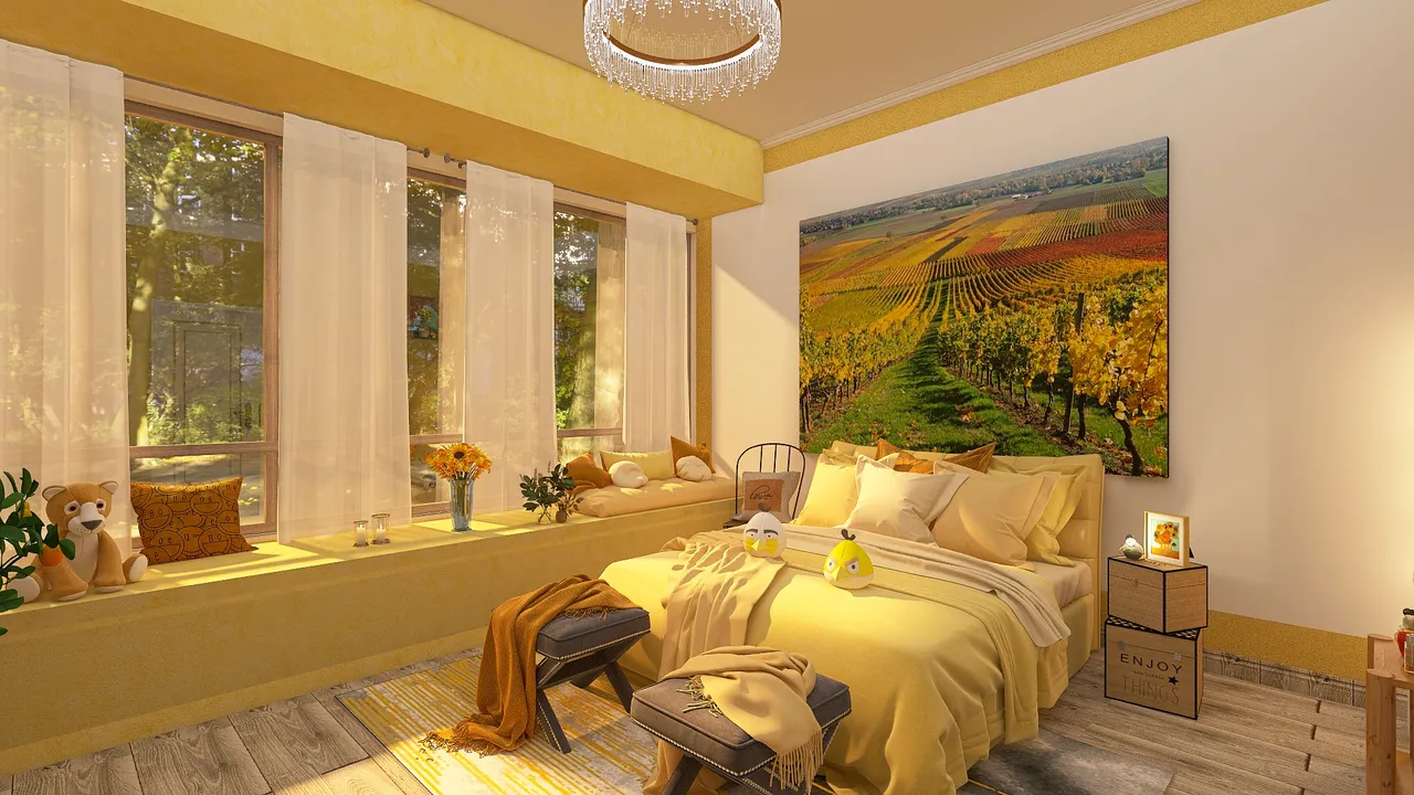 Bedroom 3d design renderings