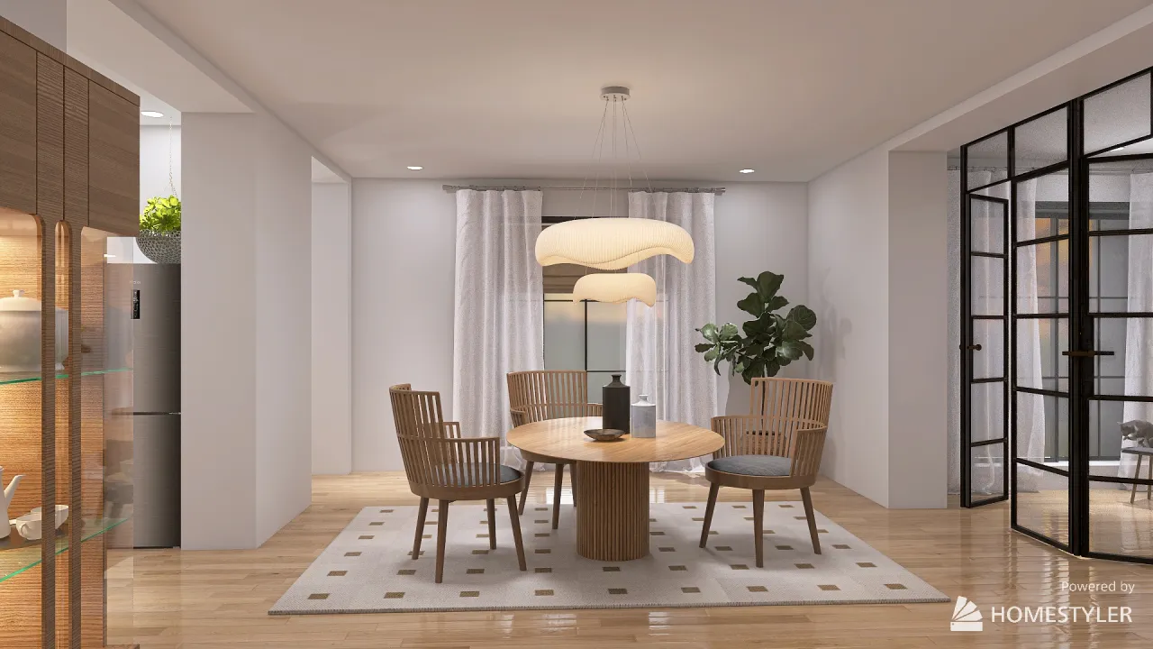 DiningRoom 3d design renderings