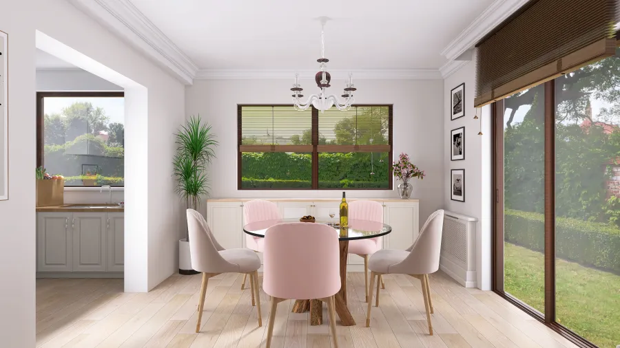 Living & Dining Mogosoaia 3d design renderings