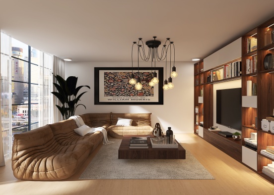 1 Bedroom Apartment  Design Rendering