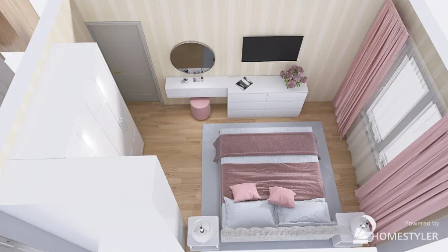 Спальня вар 2 Алина 3d design renderings