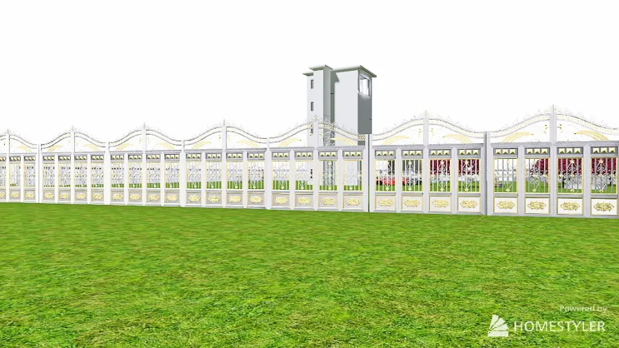 Rose Hill Mansion 3d design renderings