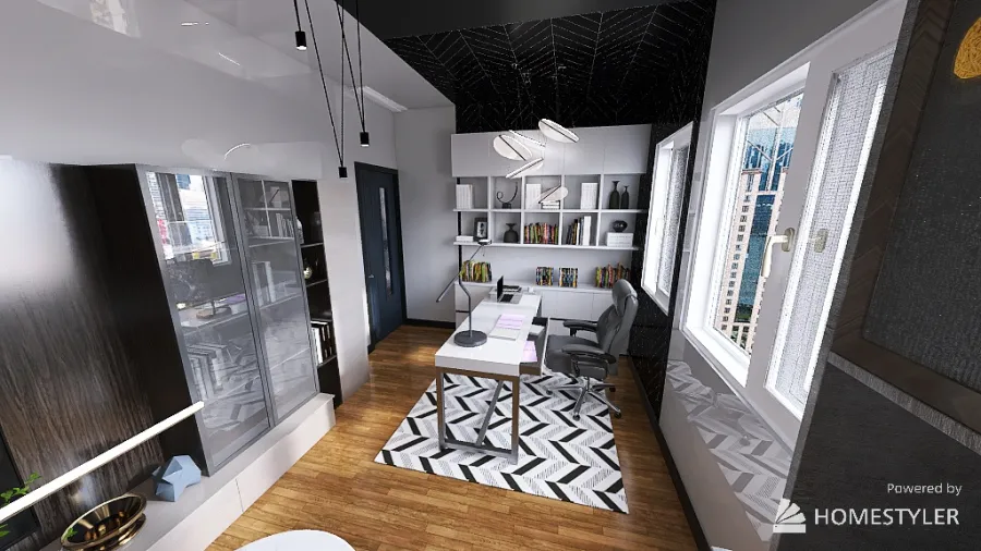 Second Bedroom 3d design renderings