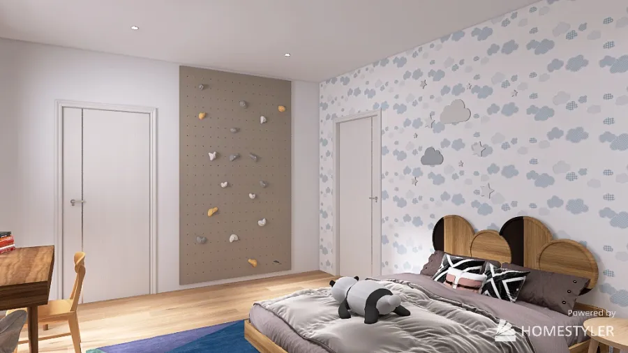 Спальня1 3d design renderings