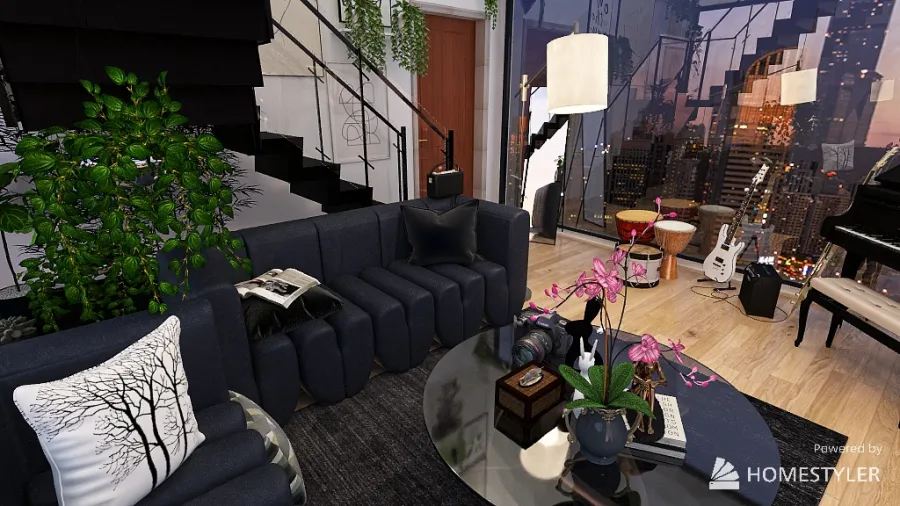 the cozy nest 3d design renderings