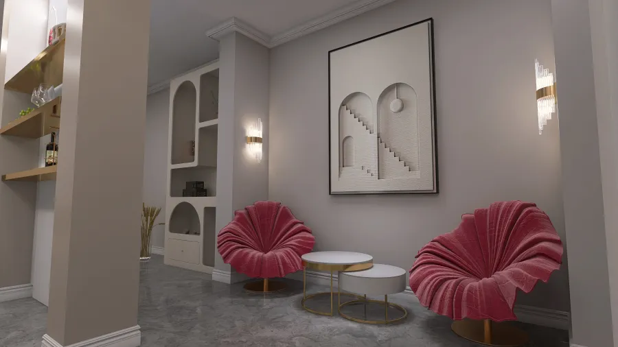 Столовая комната 3d design renderings