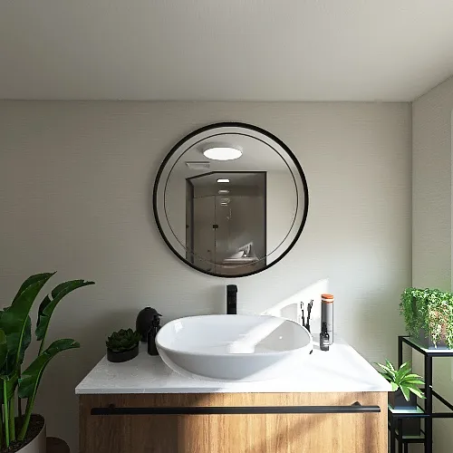 Small Neutral Apartment 3d design renderings