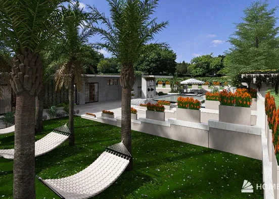villa oasi Design Rendering
