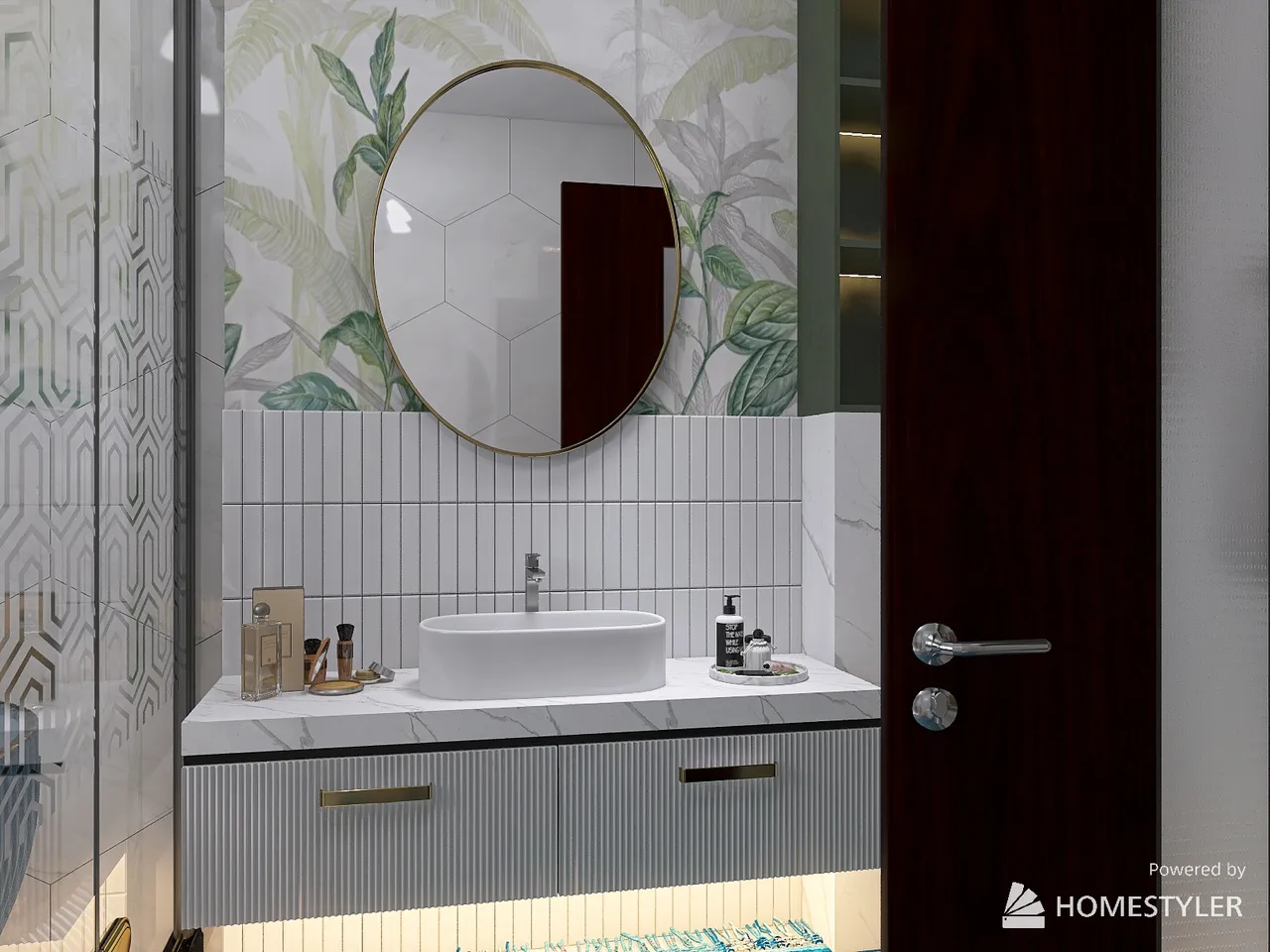 Bathroom 3d design renderings