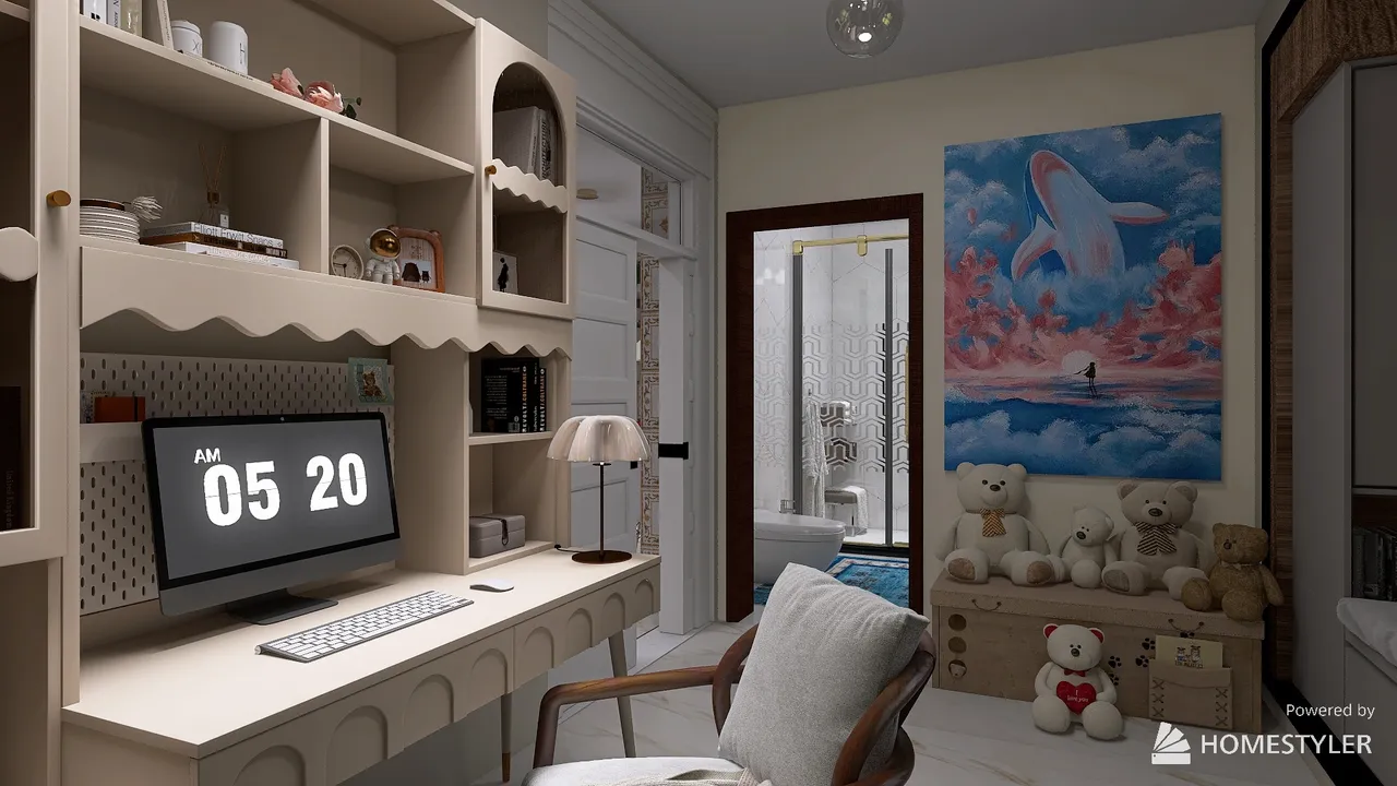 Bedroom 3d design renderings