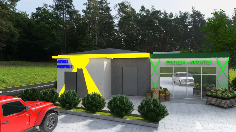 Territorial visual for rent 3d design renderings