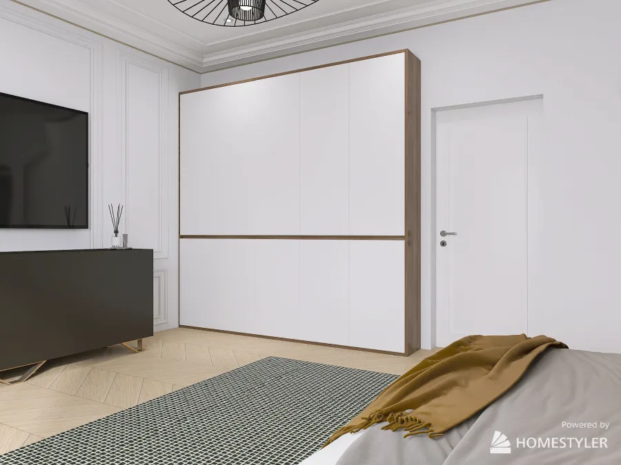 Modern bedroom design 3d design renderings