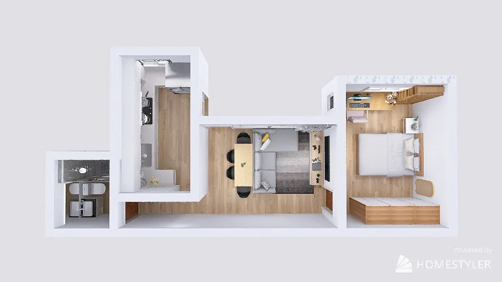 Casa Serra 3d design renderings