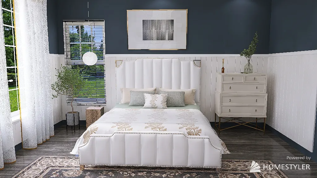 Bedroom 3d design renderings