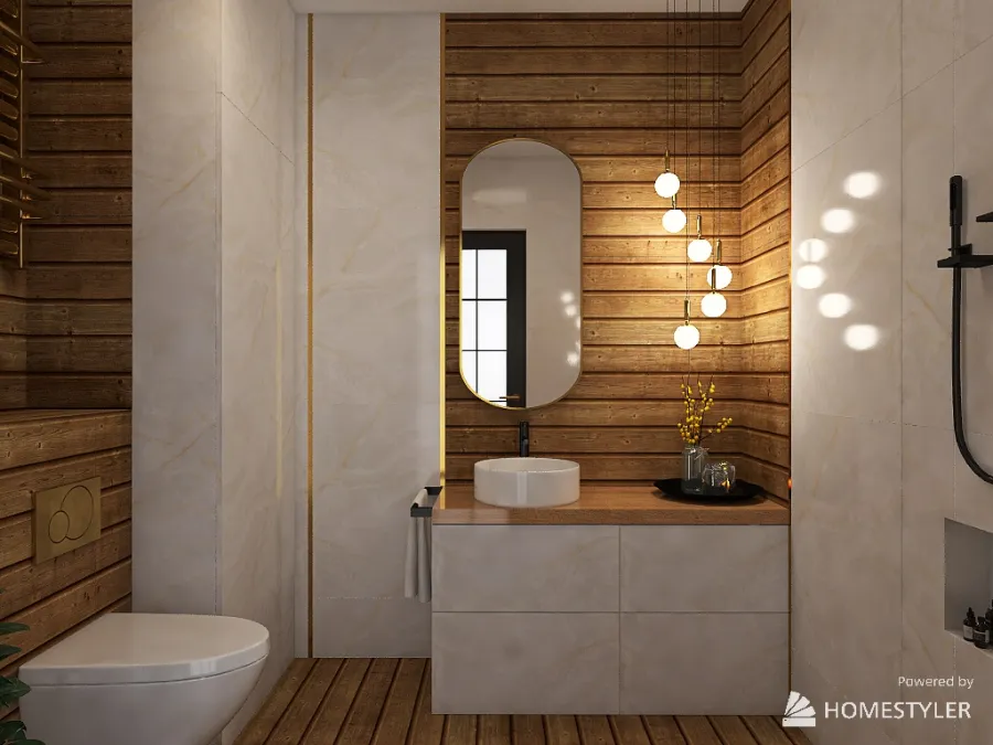 01_Portfolio_Small Bathroom 3d design renderings