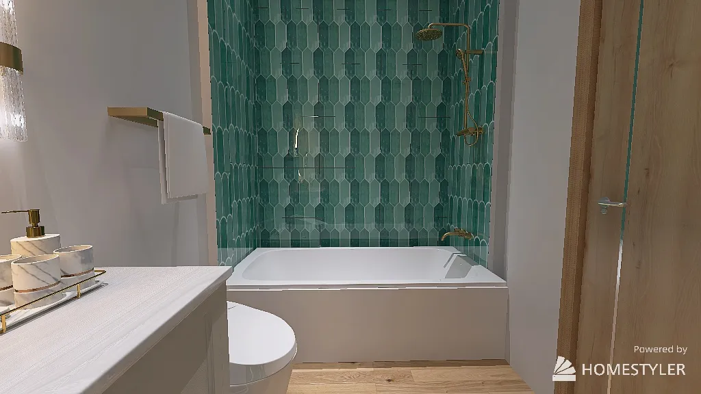 Bathroom 3d design renderings