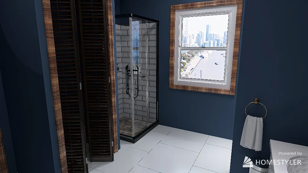 Bathroom 3d design renderings