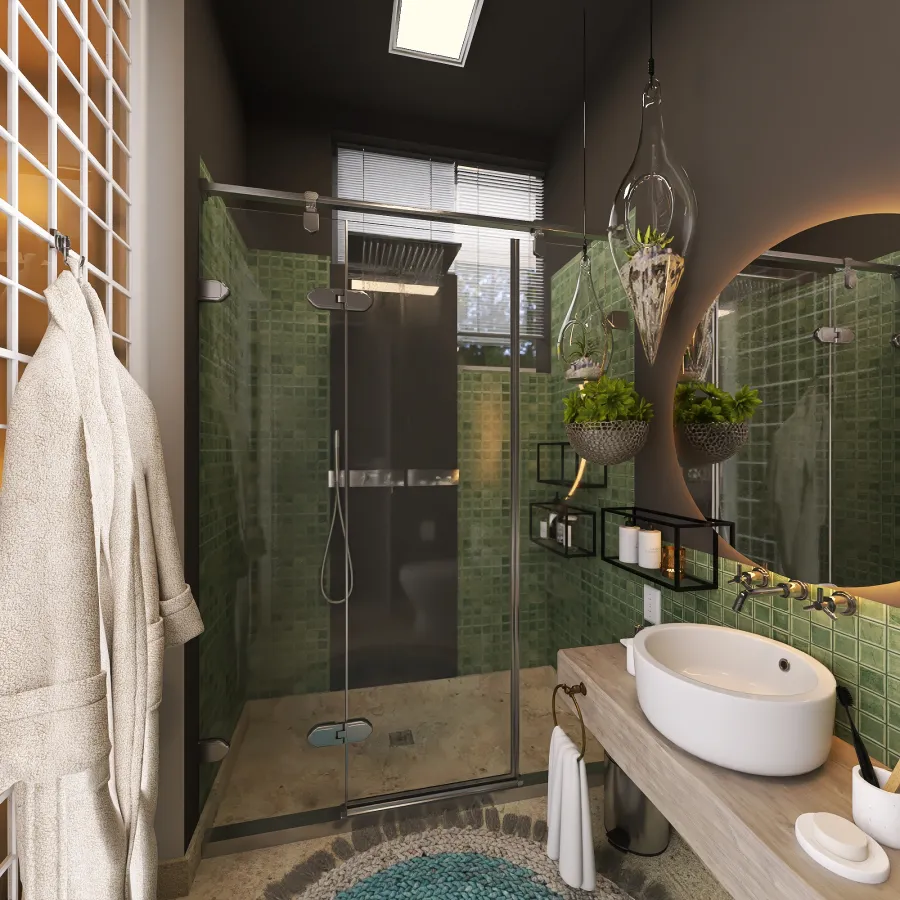 Ванна кімната 3d design renderings