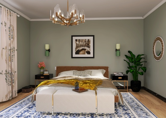 Kelly's Master Bedroom Design Rendering