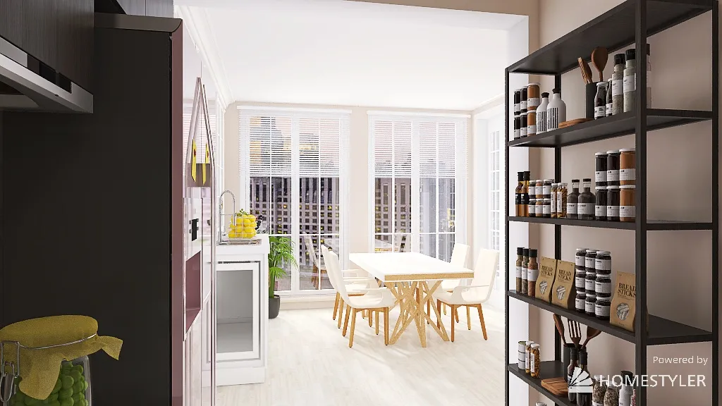 Kitchen 3d design renderings