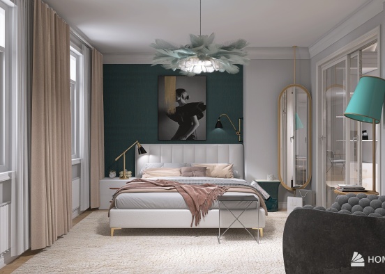 Kerry Bradshaw's Apartment Design Rendering